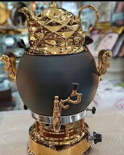 سماور گازی سەکارە رنگی ۶لیتر