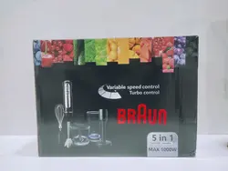 گوشتکوب ۵کاره براوون اصل آلمان مدل:mq5238