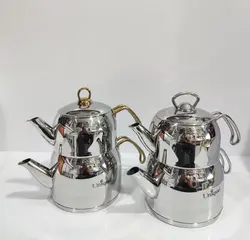 کتری و قوری روهمی استیل مارک یونیک اصل مدل :۷۲۷۶