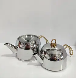 کتری و قوری روهمی استیل مارک یونیک اصل مدل :۷۲۷۶