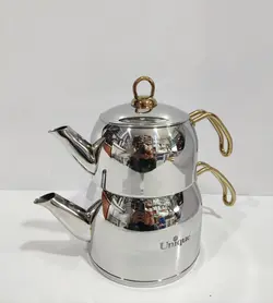 کتری و قوری روهمی استیل مارک یونیک اصل مدل :۷۲۷۶