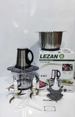 خردکن دو کاسه لیزان اصل مدل :lz_1403
