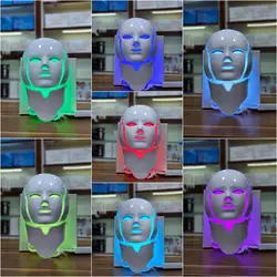 ماسک ال ای دی نقابی نور درمانی صورت و گردن