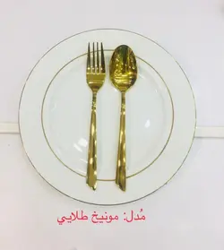 سرویس قاشق چنگال ۲۴ نفره کامل طلایی
