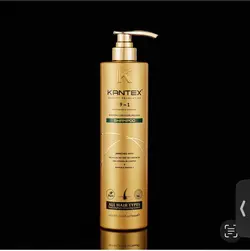 شامپو تقویت کننده و آبرسان 9&amp;1کلاژن کانتکس kantex حجم ۷۵۰ میل