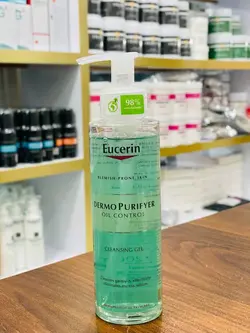 ⭕ ژل شستشوی اوسرین EUCERIN مدل درما پوریفایر DERMO PURIFYER حجم 200 میل | پوست چرب و جوش دار