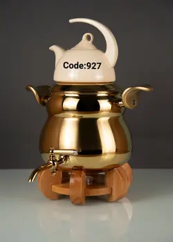 کتری قوری وارمردار چوبی کد ٩٢٧