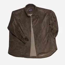 اورشرت مخمل کبریتی نوار گلدار