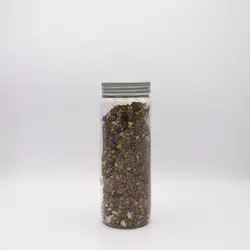 گرانولا شیشه‌ای شکلات بادام زمینی