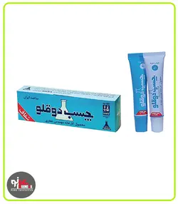 چسب دوقلو شفاف غفاری