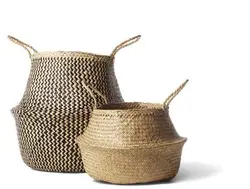 سبد حصیری آیکیا مدل FLADIS سایز بزرگ