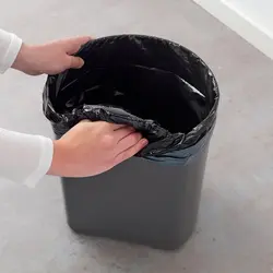 سطل پدال دار آیکیا مدل SNÄPP سفید