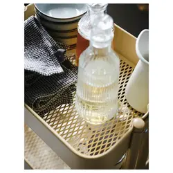 ترولی آیکیا مدل RÅSKOG رنگ زرد