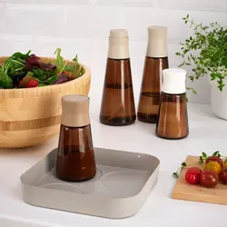 بطری روغن و آبلیمو ایکیا مدل HALVTOM