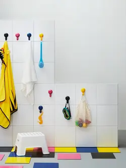 چهارپایه حمام ایکیا مدل BOLMEN سفید