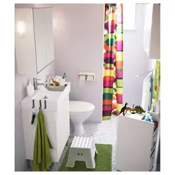 چهارپایه حمام ایکیا مدل BOLMEN سفید