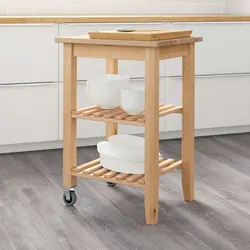 ترولی آشپزخانه آیکیا مدل BEKVÄM