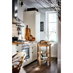 ترولی آشپزخانه آیکیا مدل BEKVÄM