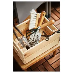 جعبه چوبی ایکیا مدل KNAGGLIG
