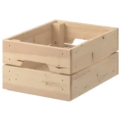 جعبه چوبی ایکیا مدل KNAGGLIG