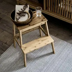 چهارپایه چوبی ایکیا مدل BEKVÄM