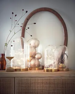 حباب شیشه ای آیکیا مدل BEGÅVNING کوچک