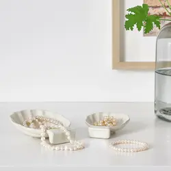 ست دو عددی صدف تزئینی آیکیا مدل NYFÅNGAD