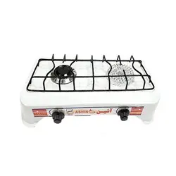 اجاق گاز رومیزی لعابی مدل دو شعله برند آشین گاز - خونه کالا