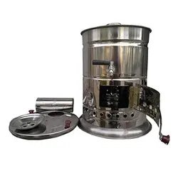 سماور زغالی ۸ لیتری  استیل