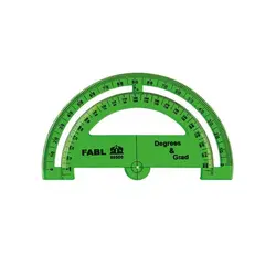 نقاله نیم دایره 180 درجه فابل