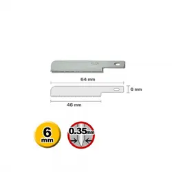 تیغ کاتر الفا مدل KB4-WS/3