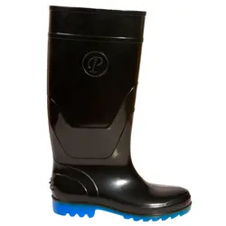 چکمه کار مردانه مشکی جاپا