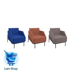 مبل تکنفره ویونا single seat نظری (روکش چرم )