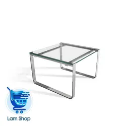 میز عسلی بریل (شیشه مشکی) زیمر