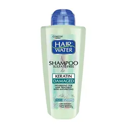 شامپو بدون سولفات هیر واتر مخصوص موهای آسیب دیده کامان