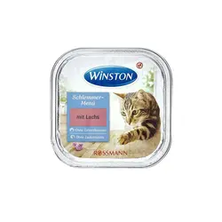 خوراک گربه وینستون طعم ماهی سالمون – Winston Salmon Wet Food For Cats