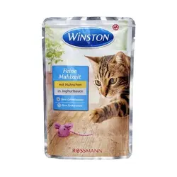 پوچ گربه با طعم مرغ در سس ماست وینستون – Winston Chicken In Yogurt Sauce