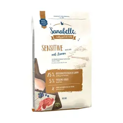 غذای گربه سنسیتیو با طعم بره سانابل – Sanabelle Sensitive With Fine Lamb
