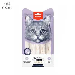 بستنی گربه با طعم ماهی تن و خرچنگ ونپی – Wanpy Creamy Treats Tuna &amp; Crab