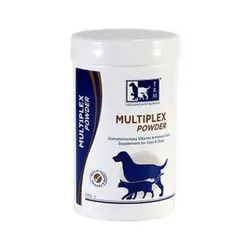 پودر مولتی ویتامین و مکمل سگ و گربه مولتی پلکس برند تی‌آر‌ام -TRM Powder Multiplex