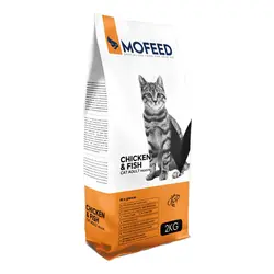 غذای گربه بالغ ایندور با طعم مرغ و ماهی مفید – MoFeed Chicken &amp; Fish