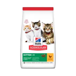 غذای خشک بچه گربه با طعم مرغ هیلز – Hills Kitten Food Chicken