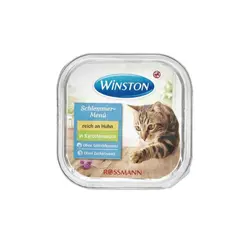 خوراک گربه وینستون طعم مرغ در سس هویج – Winston Chicken In Carrot Sauce Wet Food For Cats