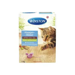 غذای خشک گربه با طعم گوشت و سبزیجات وینستون – Winston Knusper Dinner