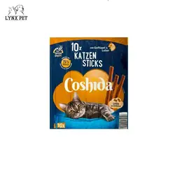 تشویقی مدادی گربه با طعم مرغ و جگر کوشیدا – Coshida Mit Geflugel &amp; Leber Cat Sticks