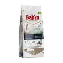 غذای خشک بدون غلات مخصوص سگ بالغ نژاد کوچک برند بابین – Babin selective adult mini grain free chicken