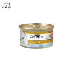 کنسرو گربه گریوی با طعم ماهی تن گورمت گلد – Gourmet Gold Tuna Gravy