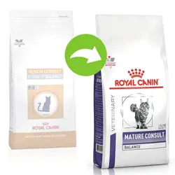 غذای خشک گربه بالای ۷سال مستعد افزایش وزن رویال کنین – Royal Canin Mature Consult Balance