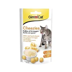 تشویقی توپی گربه با طعم پنیر جیم کت – GimCat Cheezies