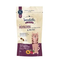 تشویقی گربه مغزدار با طعم مرغ و ترب سانابل – Sanabelle knusperkissen